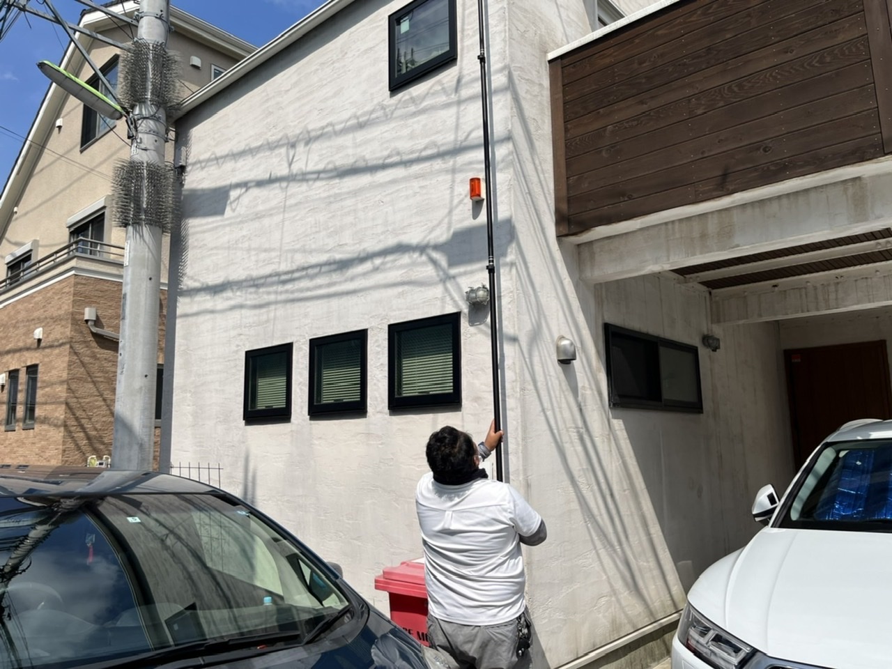 【新宿区・世田谷区】外構打ち合わせ・現地調査