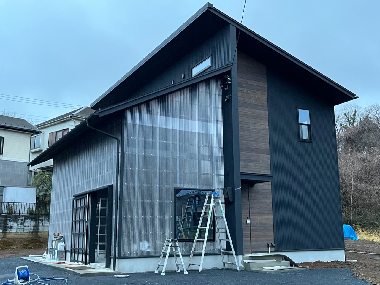 🐴所沢市の塗装屋　in鳩山町　最終塗装